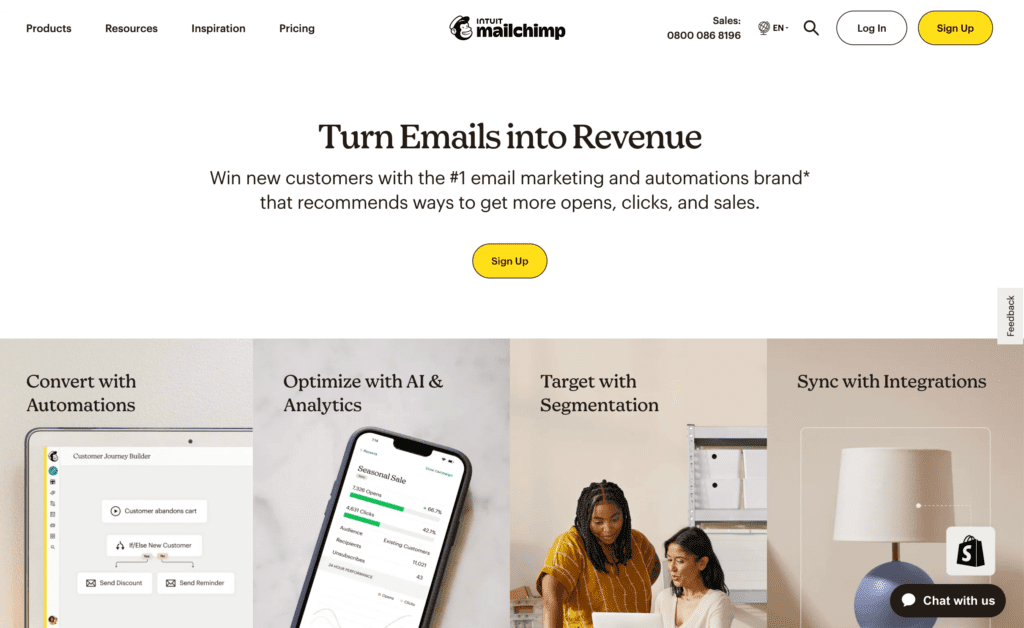 Mailchimp's Email Marketing Automation Tool