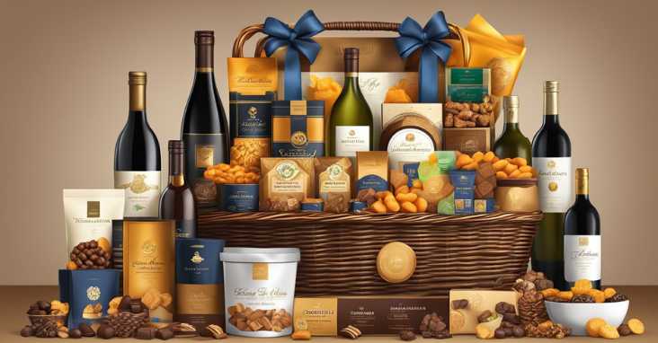 Contents of a Corporate Gift Basket